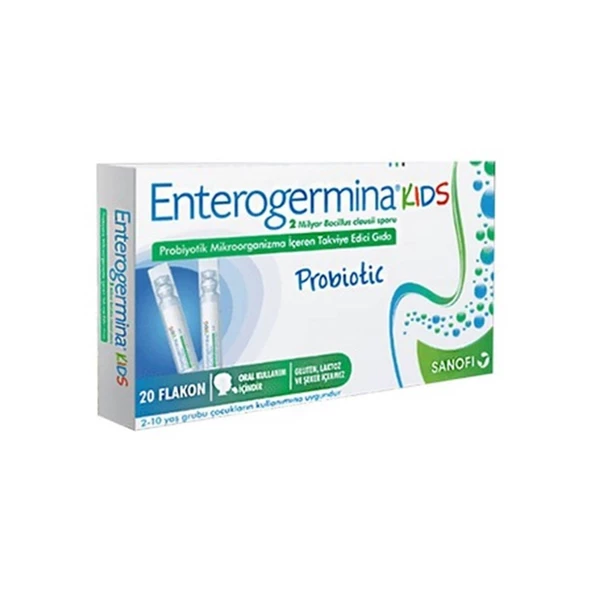 Enterogermina Kids 5 ml × 20 Flakon - Eski Ambalaj
