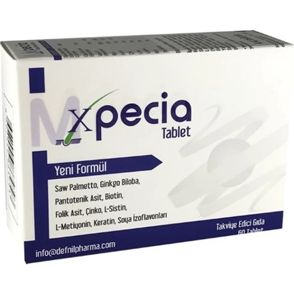 Xpecia Erkek 750 mg 60 Tablet ürün görseli