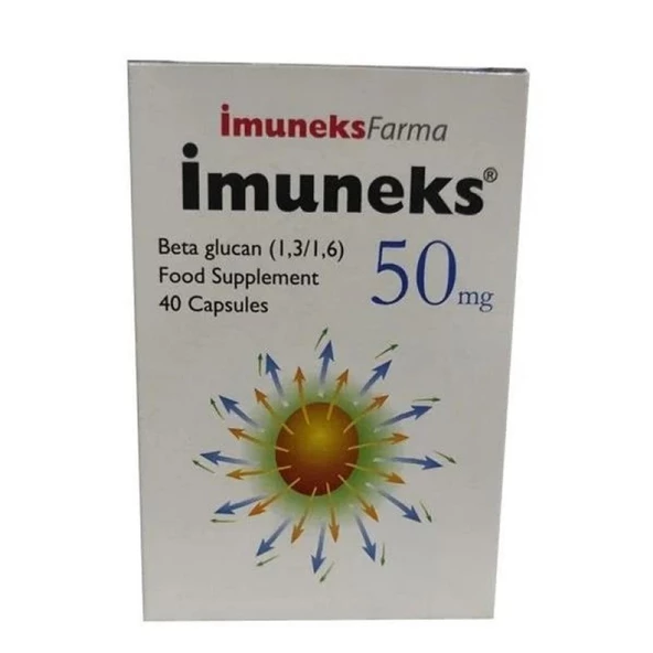 İmuneks 50 mg 40 Kapsül - Eski Ambalaj