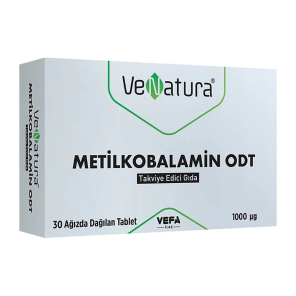 Venatura B12 Metilkobalamin 30 Tablet ürün görseli