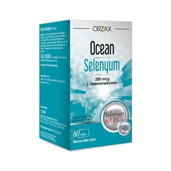 Ocean Selenyum 200 mcg 60 Tablet ürün görseli