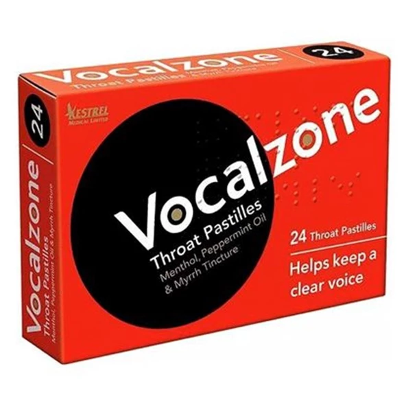 Vocalzone Klasik Pastil 24 Adet