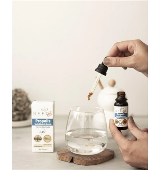 Bee'o Up Propolis Suda Çözünür Damla %15 20 ml - Resim 2