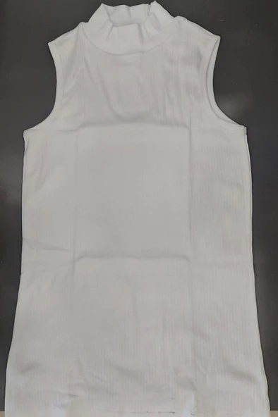 KOTA 6465 BAYAN RAPORLU RİBANA KOLSUZ BOĞAZLI BODY 3 ADET - Resim 3