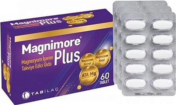 Magnimore Plus 60 Tablet ürün görseli