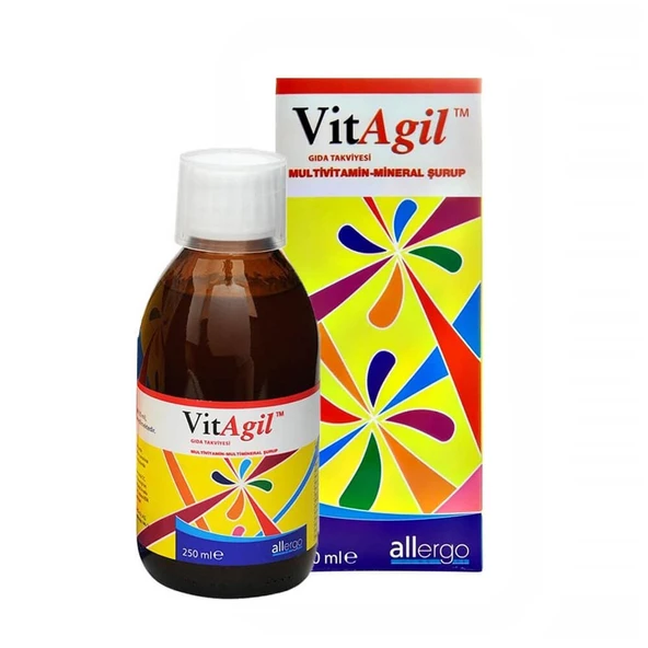 Vitagil Multivitamin Mineral Şurup 250 ml ürün görseli