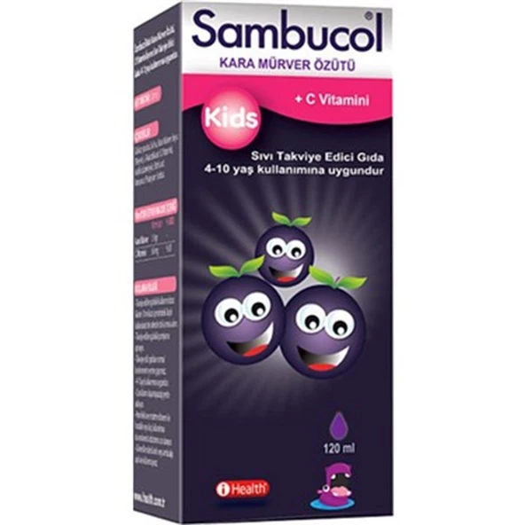 Sambucol Kids Likit 120 ml ürün görseli