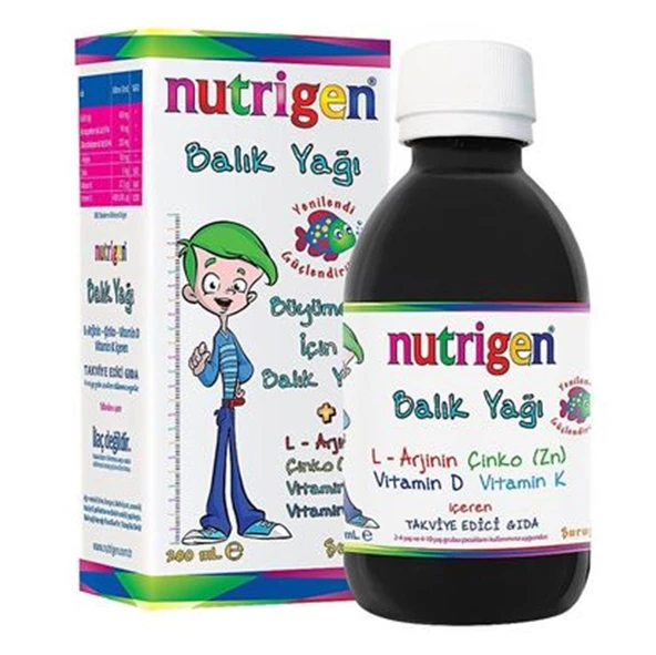Nutrigen Balık Yağı Şurubu 200 ml ürün görseli