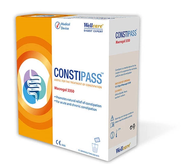 Wellcare Constipass Macrogol 3350 10 Saşe ürün görseli