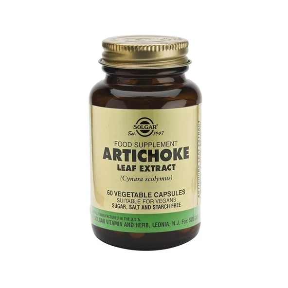 Solgar Artichoke Leaf Extract 60 Kapsül ürün görseli