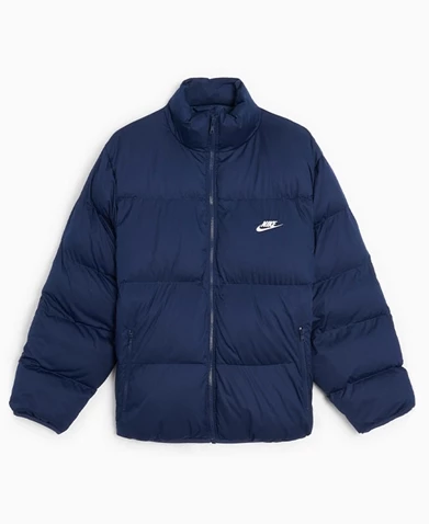 Nike Sportswear Club Erkek Mont LACİVERT Fb7368-410 - Resim 3