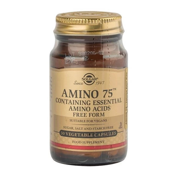Solgar Amino 75 Essential Amino 30 Kapsül ürün görseli
