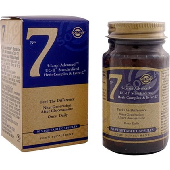 Solgar No: 7 30 Kapsül ürün görseli