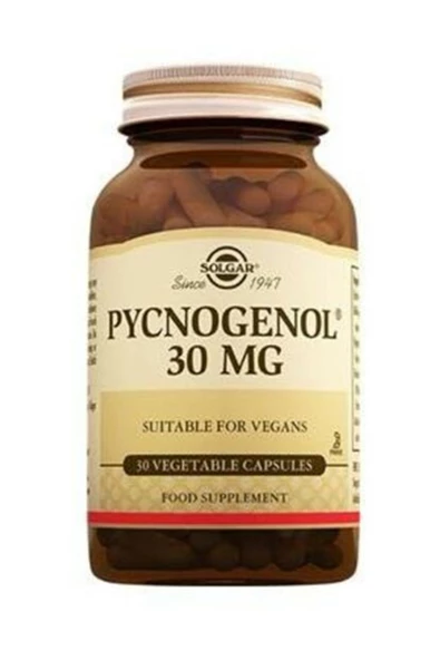 Solgar Pycnogenol 30 mg 30 Kapsül ürün görseli