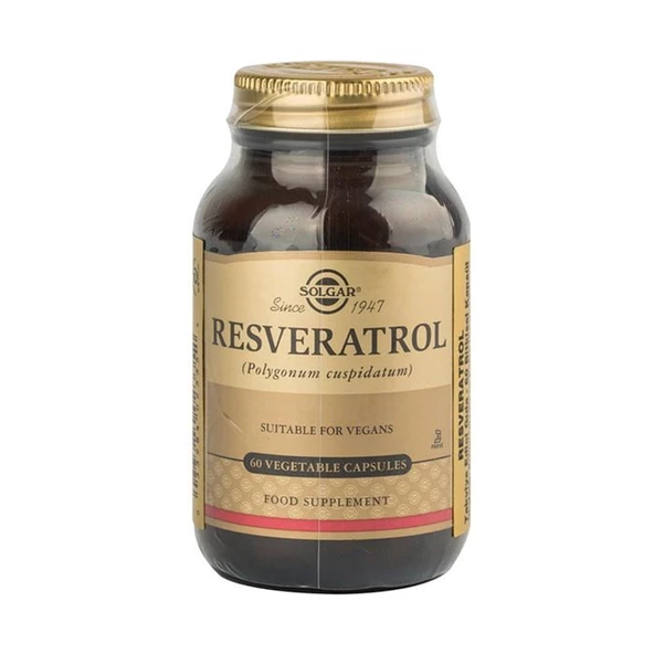 Solgar Resveratrol 60 Kapsül ürün görseli