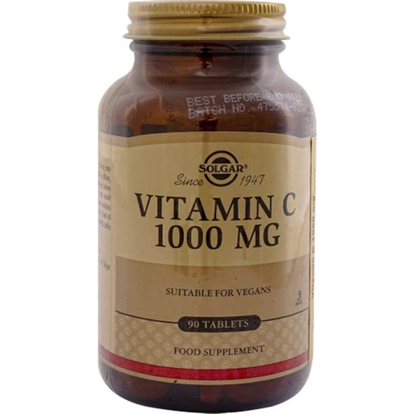 Solgar Vitamin C 1000 mg 90 Tablet