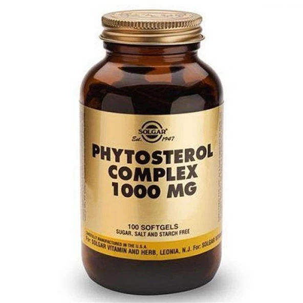 Solgar Phytosterol Complex 1000 mg 100 Kapsül ürün görseli