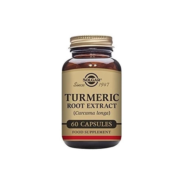 Solgar Turmeric Extract 60 Vegetable Capsules ürün görseli