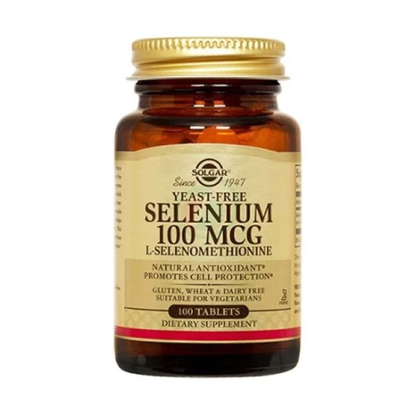 Solgar Selenium 100 mg 100 Tablet ürün görseli