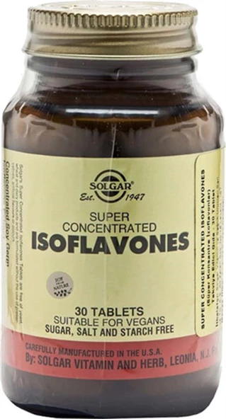 Solgar Super Con Isoflavone 30 Tablet ürün görseli