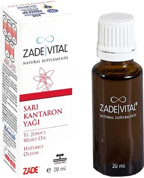 Zade Vital Sarı Kantaron Yağı 20 ml ürün görseli