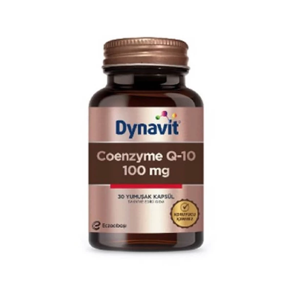 Dynavit Coenzyme Q-10 100 mg 30 Yumuşak Kapsül ürün görseli
