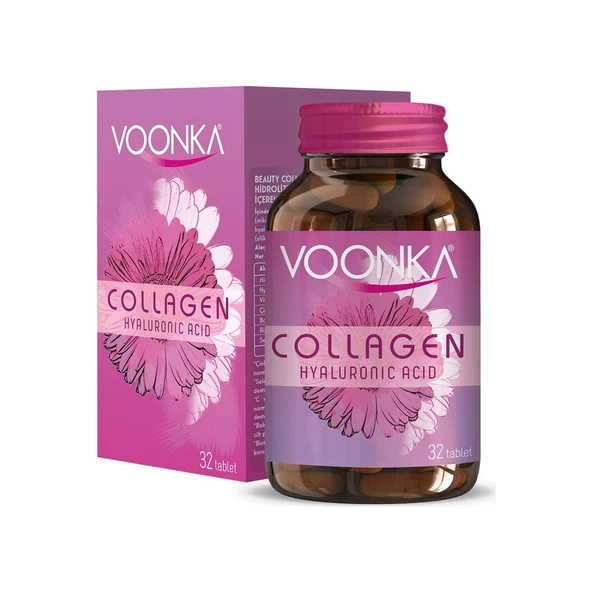 Voonka Collagen Hyaluronic Acid 32 Tablet ürün görseli