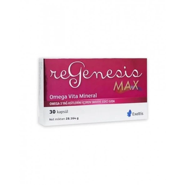 Regenesis MAX 30 Kapsül ürün görseli