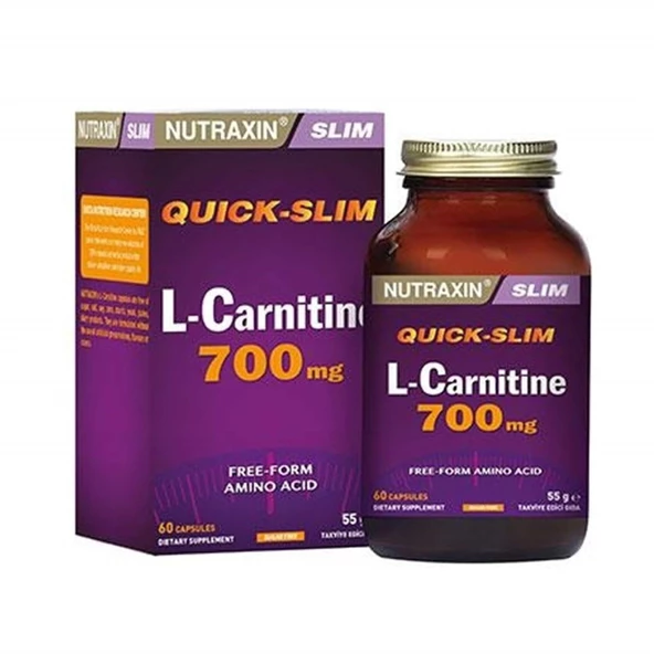 Nutraxin L-Carnitine 60 Kapsül ürün görseli