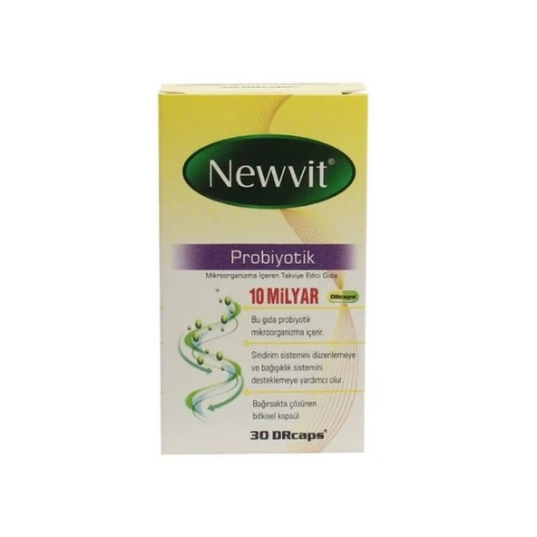 Newvit Probiyotik 30 Kapsül ürün görseli