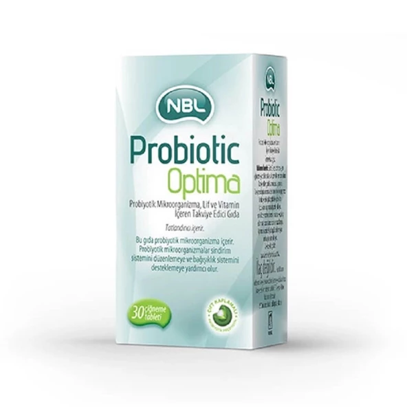 NBL Probiotic Optima 30 Çiğneme Tableti ürün görseli