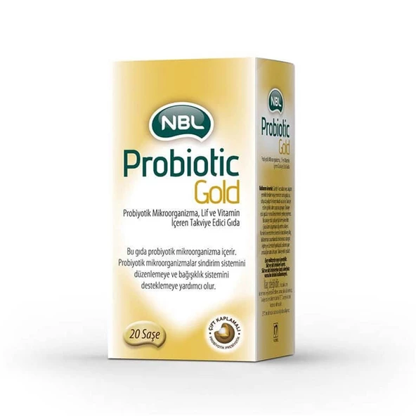 NBL Probiotic Gold 20 Stick Saşe ürün görseli