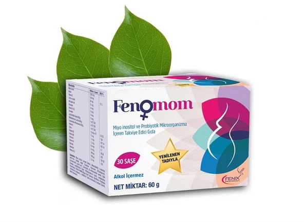 Fenomom 30 Saşe + Omega-3 30 Kapsül ürün görseli