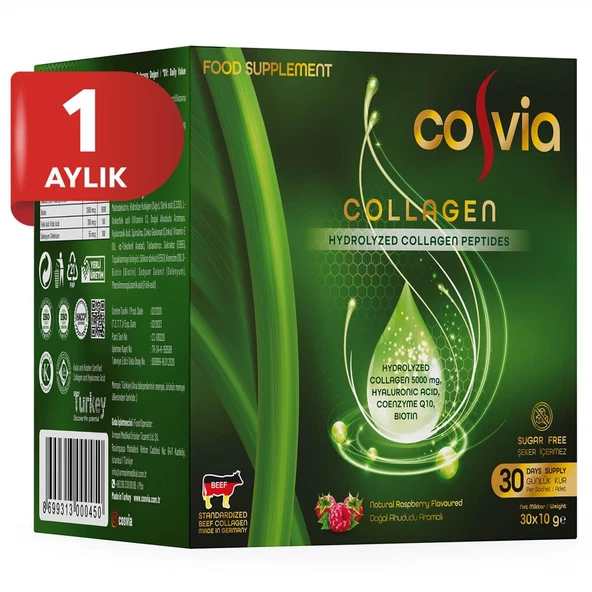 Cosvia Collagen Hidrolize Peptid 30 Saşe ürün görseli