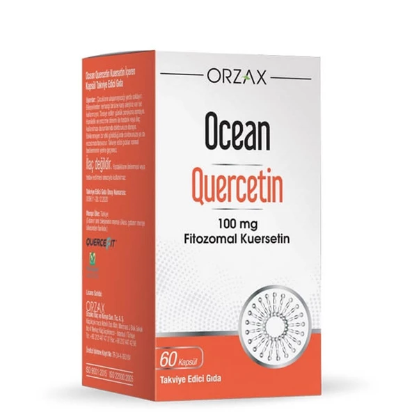 Ocean Quercetin 100 mg 60 Kapsül ürün görseli