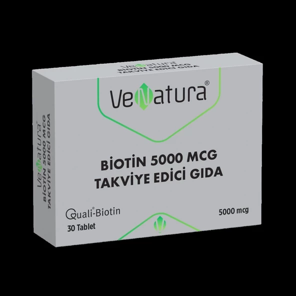 Venatura Biotin 5000 mcg 30 Tablet ürün görseli