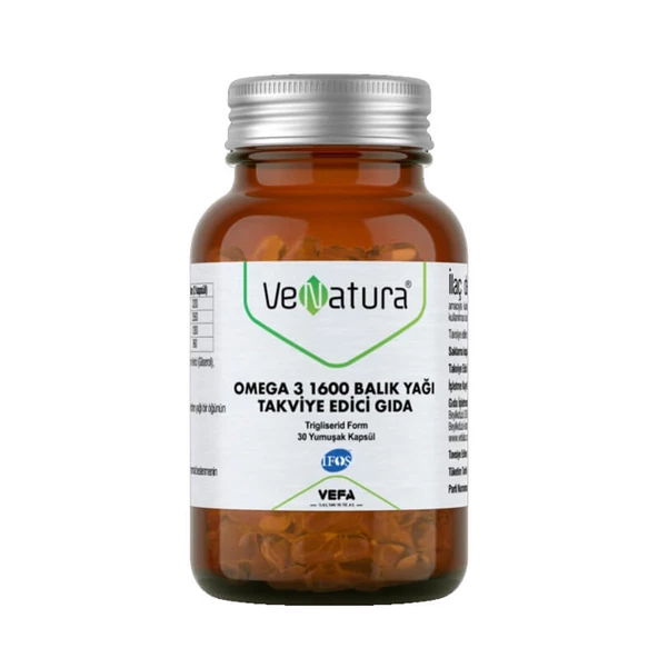 Venatura Omega-3 1600 mg 30 Kapsül ürün görseli