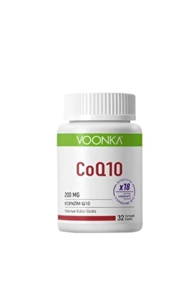 Voonka Co-Q10 200 mg 32 Yumuşak Kapsül ürün görseli