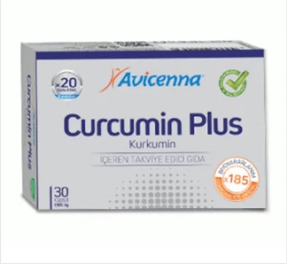 Avicenna Curcumin Plus 30 Softgel ürün görseli