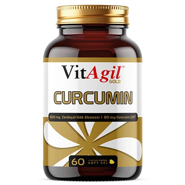 Vitagil Gold Curcumin Koenzim Q10 60 Softjel ürün görseli
