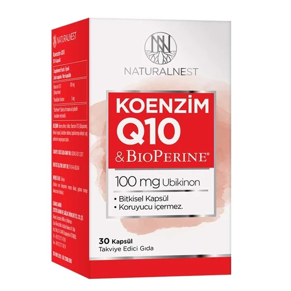 Naturalnest Koenzim Q10 30 Kapsül ürün görseli