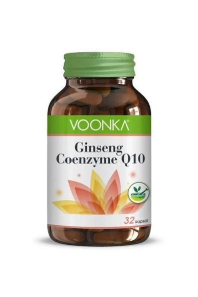 Voonka Ginseng Coenzyme Q10 32 Kapsül - Eski Ambalaj ürün görseli