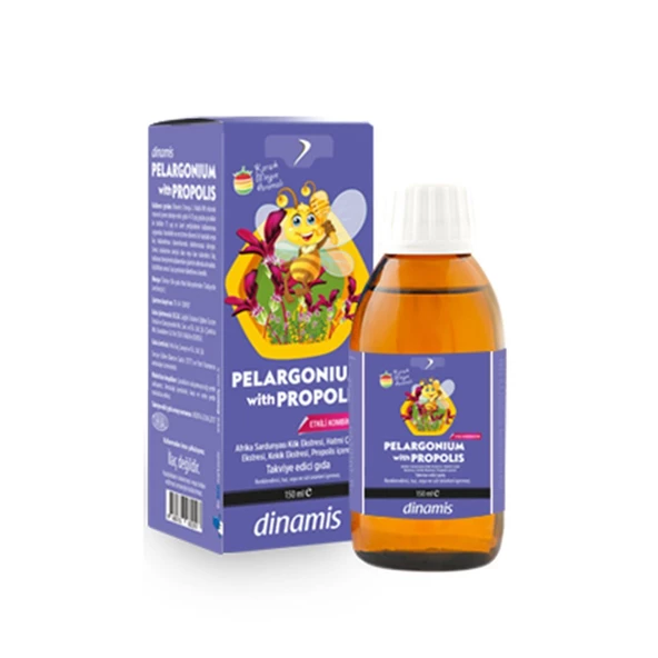 Dinamis Pelargonium with Propolis 150 ml
