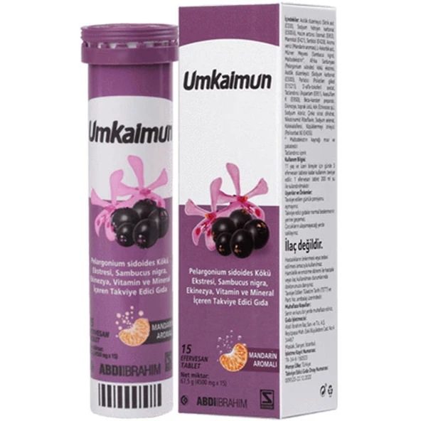 Umkaimun 15 Efervesan Tablet ürün görseli