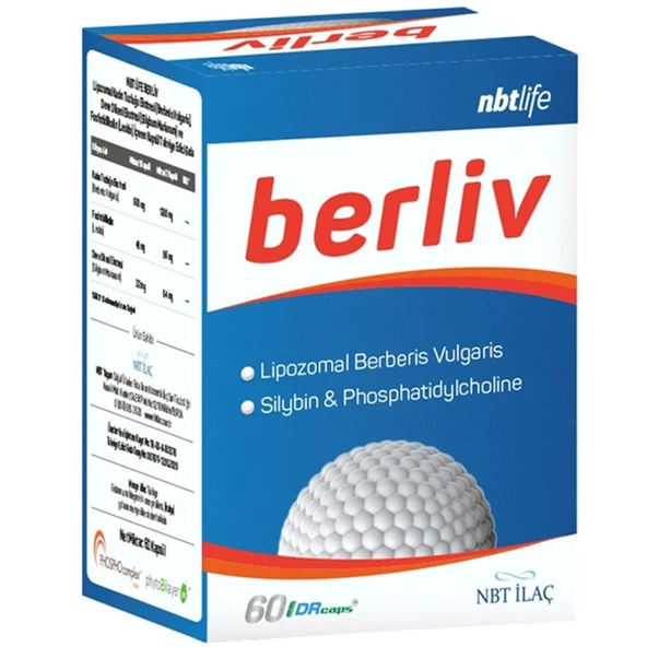 NBT Life Berliv Lipozamal Berberin 60 Kapsül