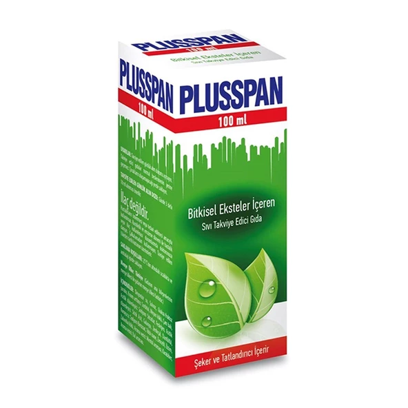 Plusspan Şurup 100 ml ürün görseli