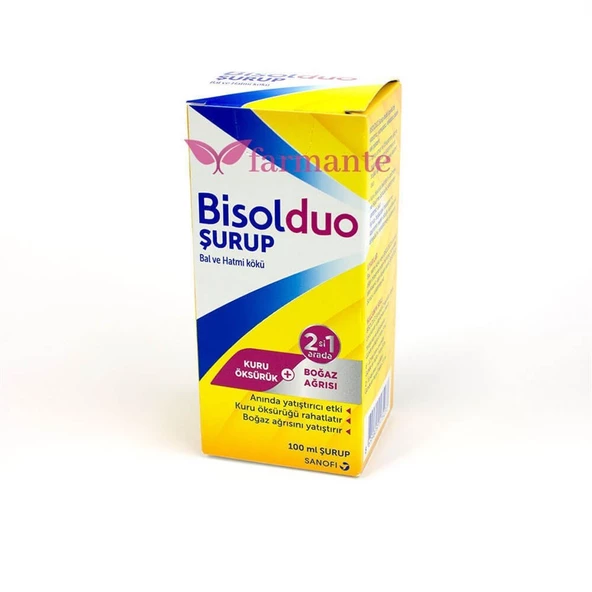Bisolduo Şurup 100 ml ürün görseli