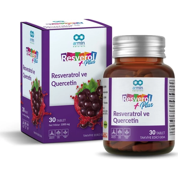 Armin Resverol Plus Quercetin 30 Tablet ürün görseli