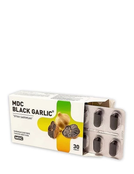 MDC Black Garlic Sarımsak Ekstresi 30 Tablet ürün görseli