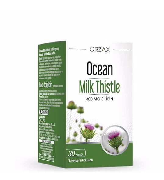 Ocean Milk Thistle 30 Tablet ürün görseli